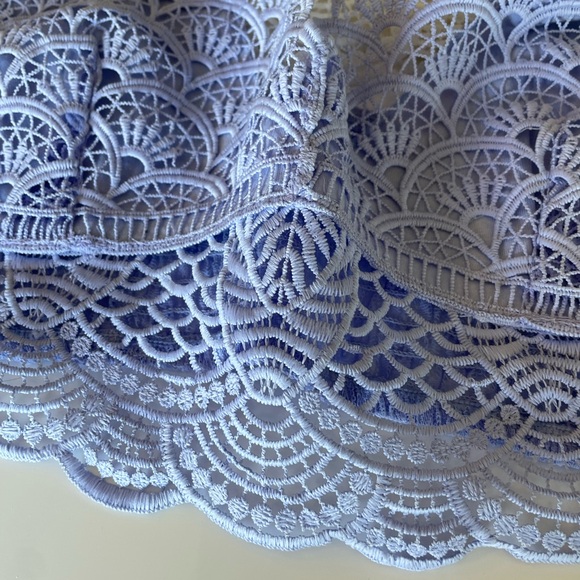 Free People Intimately Bundle of 2 Sunrise to Sunset Lace Bralettes - Picture 2 of 8